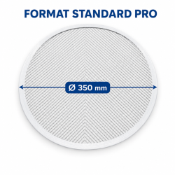 Teglia per Pizza Forata Ø 350 mm Alluminio — Pro