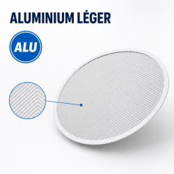Teglia per Pizza Forata Ø 350 mm Alluminio — Pro