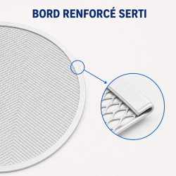 Teglia per Pizza Forata Ø 350 mm Alluminio — Pro