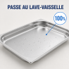 Bac Gastro GN 1/1 Inox 40 mm - 4 L - Cuisine Pro