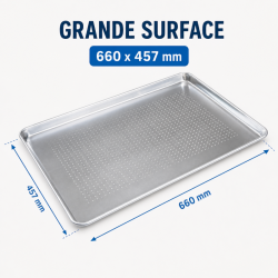 Piastra di Presentazione Forata in Alluminio 660 x 457 mm
