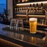 Tappetino da Bar in PVC 59 cm Nero — Scolapiatti da Banco CHR