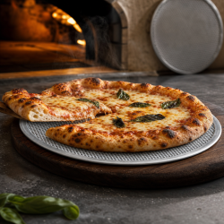 Griglia per Pizza in Alluminio Forata Ø 500 mm - Pro