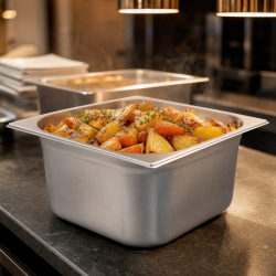 Bac Gastro GN 2/3 Inox 18 L - Profondità 200 mm