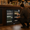 Retrobar Refrigerato 209 L 2 Porte in Vetro — Ventilato