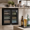 Retrobar Refrigerato 209 L 2 Porte in Vetro — Ventilato