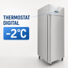 Armadio Refrigerato Positivo 650 L Inox GN 2/1 Ventilato