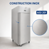 Armadio Refrigerato Positivo 650 L Inox GN 2/1 Ventilato