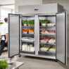 Armoire Réfrigérée Positive 1400 L Inox GN 2/1 – 2 Portes