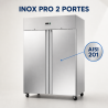 Armoire Réfrigérée Positive 1400 L Inox GN 2/1 – 2 Portes