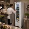 Armadio Refrigerato Ventilato 306 L +2/+8 °C Porta Piena