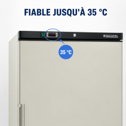 Armadio Congelatore Inox 510 L Ventilato -18/-22 °C