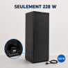 Armadio Refrigerato Positivo 376 L Nero 0/+8 °C