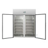 Armadio Refrigerato Positivo 1400 L 2 Porte Vetrate GN 2/1