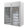 Positive Refrigerated Cabinet 1400 L 2 Glass Doors GN 2/1