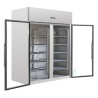 Armadio Refrigerato Positivo 1400 L 2 Porte Vetrate GN 2/1