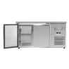 Tavolo Refrigerato Positivo 2 Porte 228 L Ventilato Inox