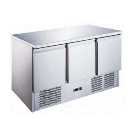 Compact Refrigerated Table GN 1/1 Positive 3 Doors