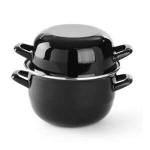 Cocotte per cozze smaltata 5 L Hendi