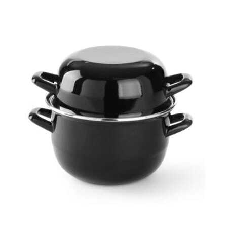 Cocotte per cozze smaltata 5 L Hendi