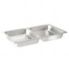 GN 1/1 tray for Chafing Dish with 2 compartments Hendi