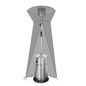 Copertura protettiva per riscaldatore da terrazza mobile HENDI