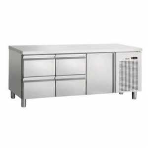 Tavolo Refrigerato 1/1GN - 4 Cassetti - 1 Porta - 1 Ripiano - Bartscher