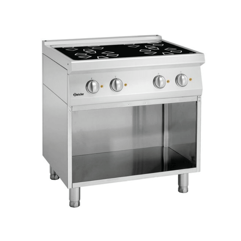 Forno a 4 zone radianti con basamento Serie 700