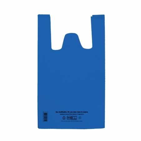 Sac à Bretelles Réutilisable Bleu - 21 L - Lot de 500