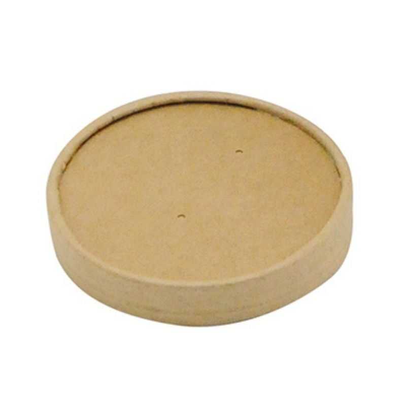 Coperchio per vasetti di cartone da 240, 360 e 480 ml - Pacco da 50