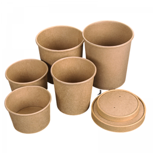 Pot en Carton - 780 ml - Lot de 50