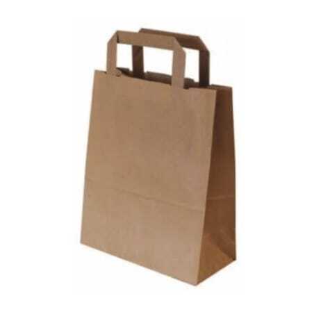 Kraft Tote Bag - 26 x 17 x 34 - Pack of 50