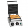 Piastra per waffle professionale Lolly - 4 waffle a spiga - Bartscher