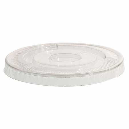 Couvercle pour Pot Transparent Plastique - 250 ml - Lot de 50