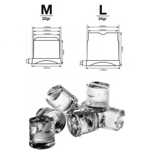 Macchina per ghiaccio IceTech - 65 Kg