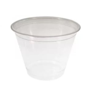 Vaso Trasparente Plastica - 270 ml - Lotto di 50