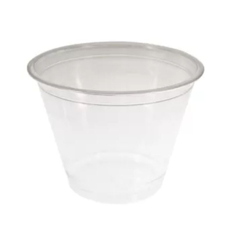 Vaso Trasparente Plastica - 270 ml - Lotto di 50