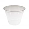 Vaso Trasparente Plastica - 270 ml - Lotto di 50