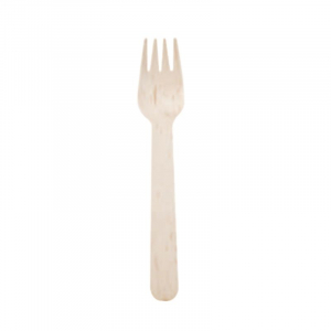 Mini Birch Fork - Eco-friendly - Pack of 100