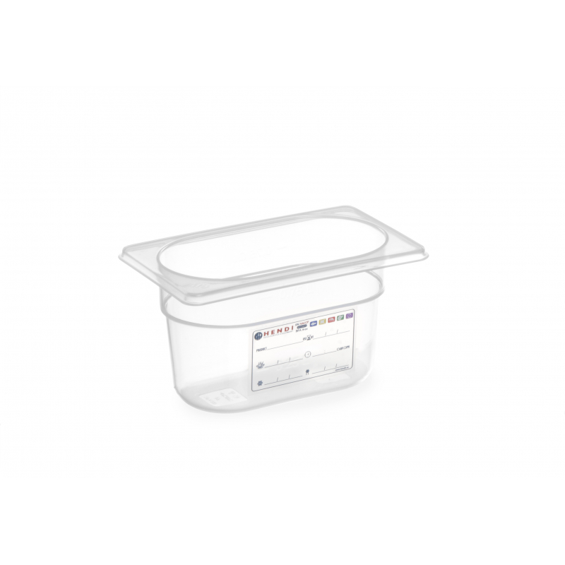 Gastronorm GN 1/9 Storage Box - 1 L - H 100 mm