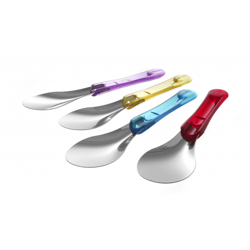 Ice cream scoop with purple handle in Tritan - Brand HENDI - Fourniresto