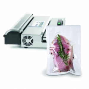 Embossed Vacuum Sealer Bags Roll 200 mm - Pack of 2