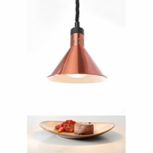 Lampada riscaldante conica regolabile