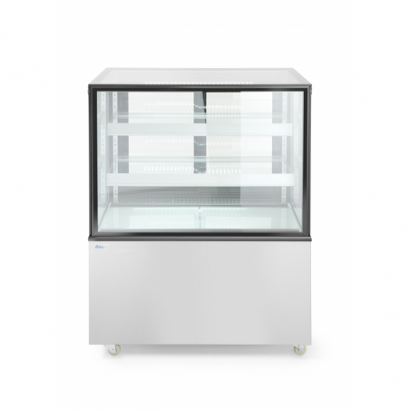 Vetrina refrigerata con 2 ripiani - 300 L