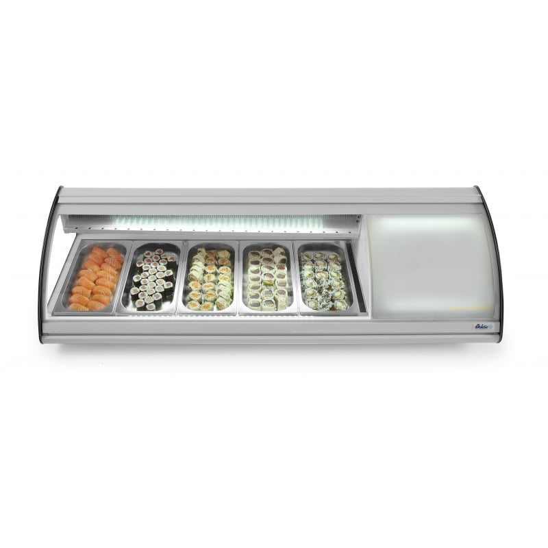 Vetrina per sushi - 5 x GN 1/3 - 63 L