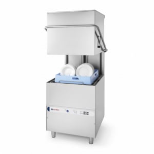 Hood-Type Dishwasher K1500 - with Detergent Dispenser - HENDI