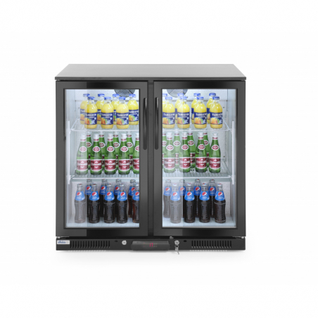 Retro Bar Refrigerato a Doppia Porta - 180 L - Marca HENDI - Fourniresto