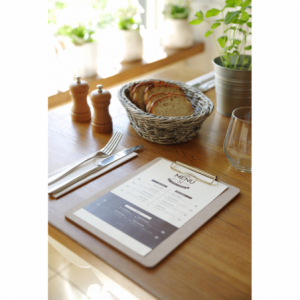 Porta-menu Clipboard - 125 x 180 mm