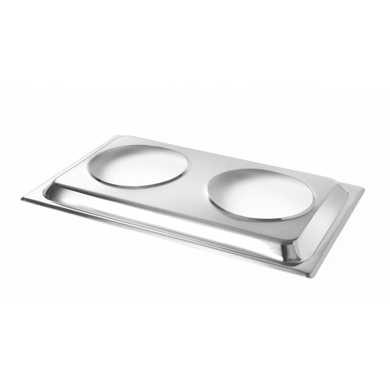 Support tray for 2 bain-marie containers - Brand HENDI - Fourniresto Support tray for 2 bain-marie containers - Brand HENDI - Fourniresto
