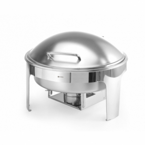 Chafing dish rotondo finitura satinata - Marca HENDI - Fourniresto